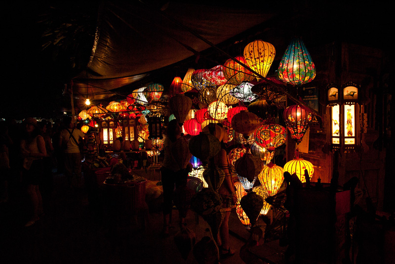 Lampionnen hoiren bij Hoi An