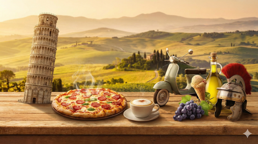 Italie, al het mooie van Europa in een land